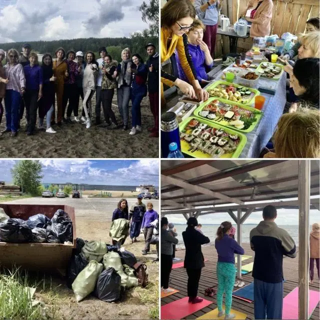 ЙогаЭкоПикник на Обском море