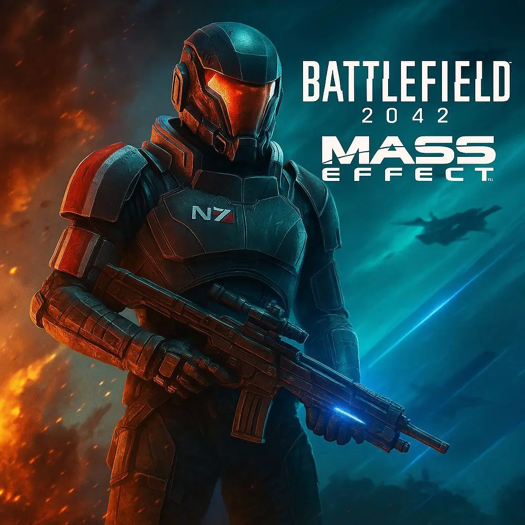 Battlefield 2042 кроссовер с Mass Effect