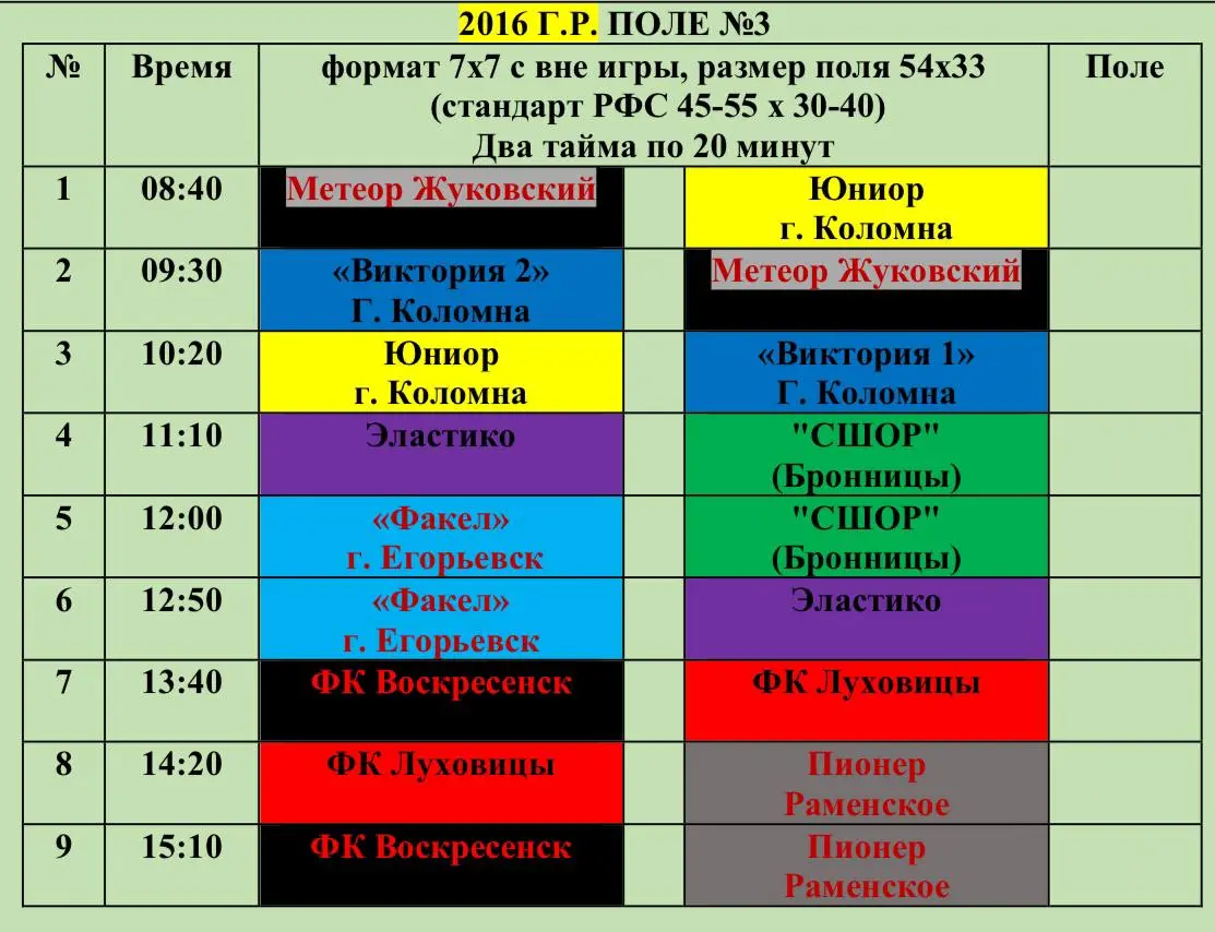 Расписание матчей на чемпионат «Лига первых побед» с.Непецино