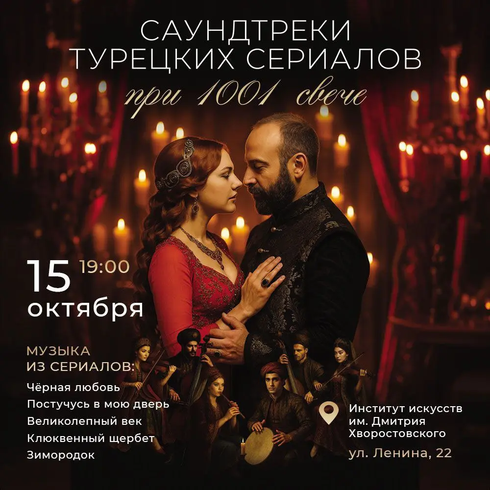 Вечера музыки в сиянии свечей