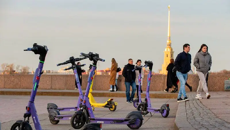 Запрет на самокаты в Петербурге во время ПМЭФ