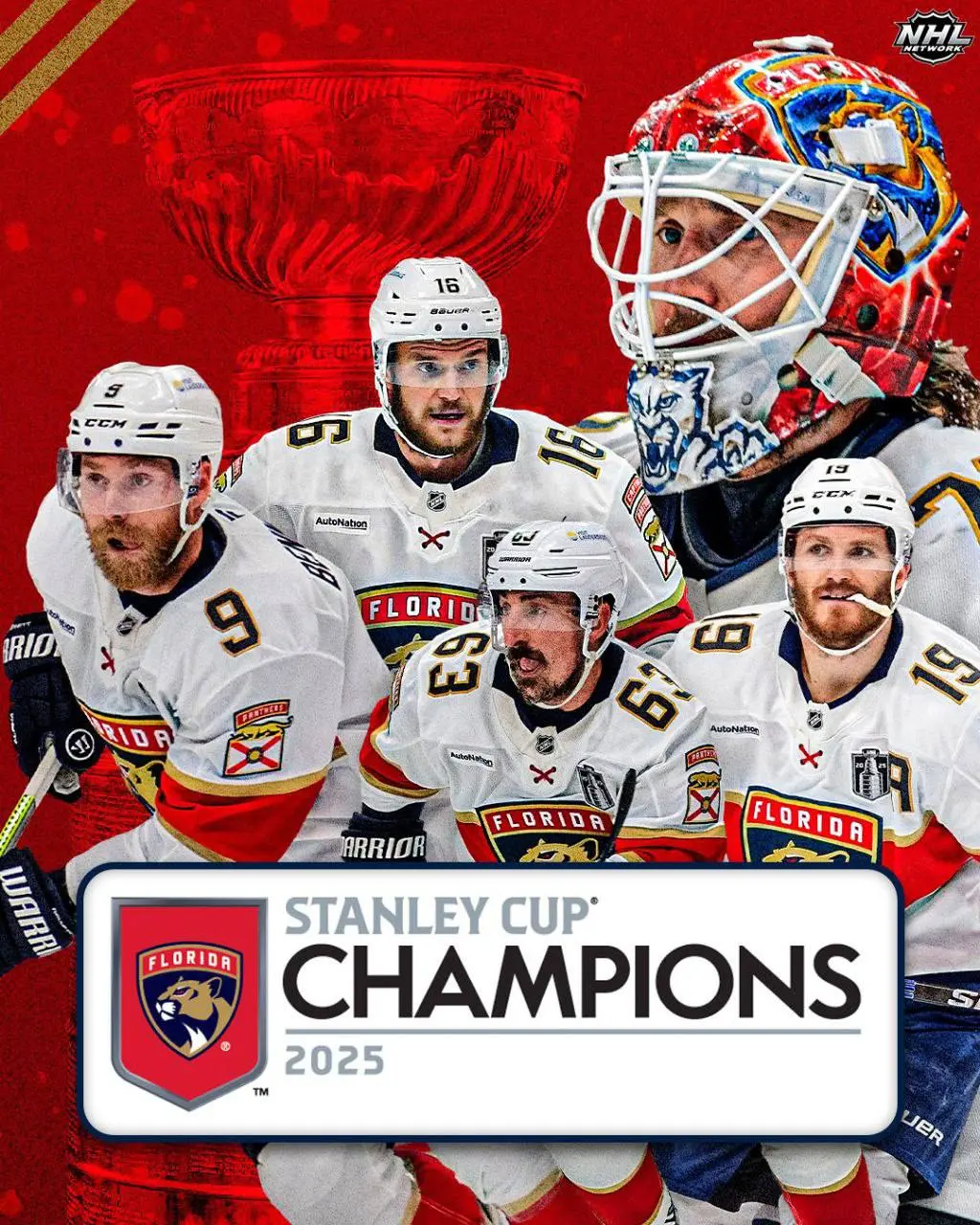 Флорида – двукратный обладатель Кубка Стэнли!
