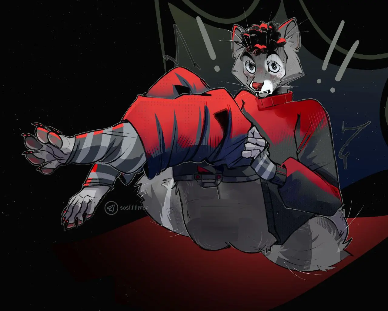 Лотерея на халявный арт в телеграм-канале