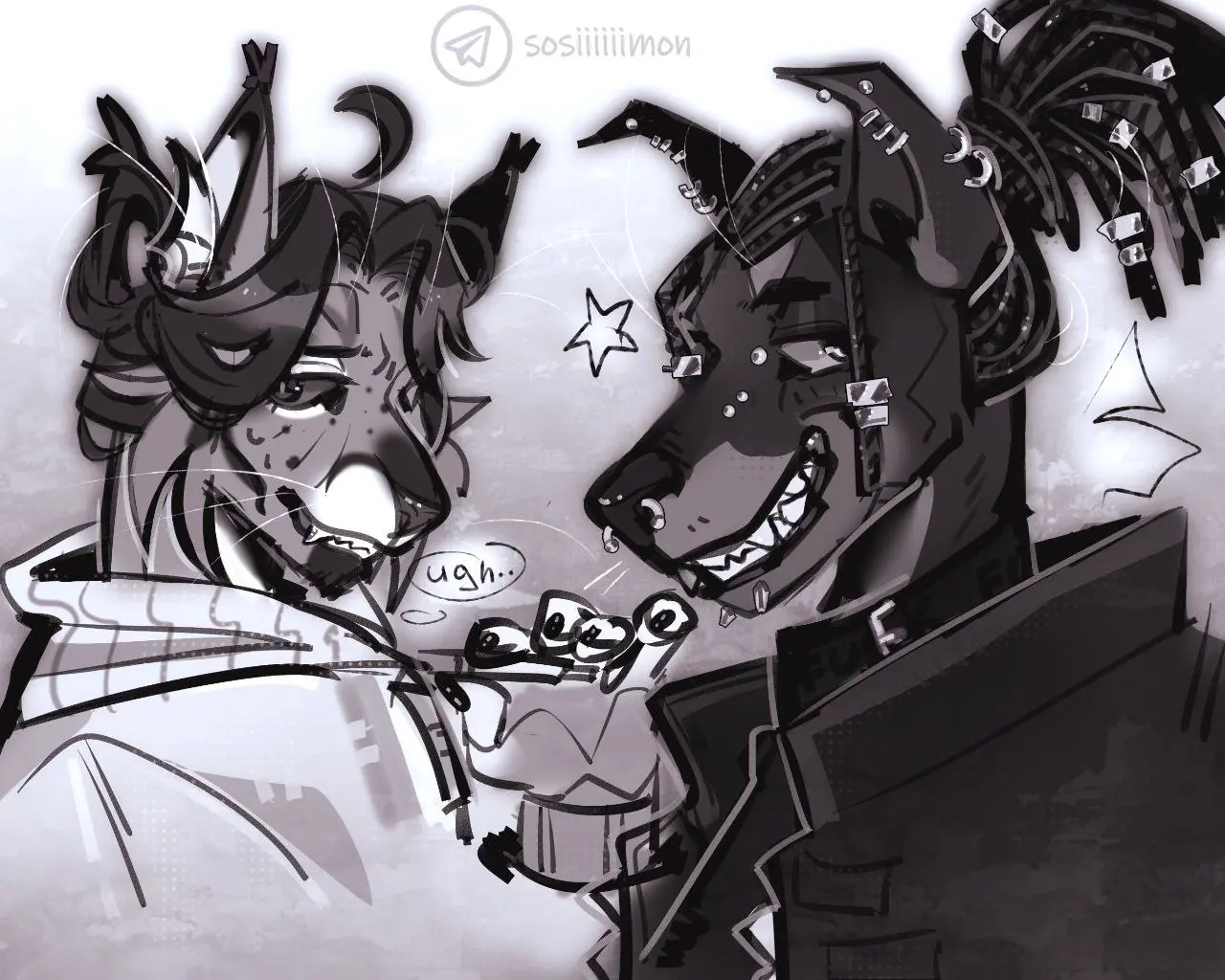 Лотерея на халявный арт в телеграм-канале