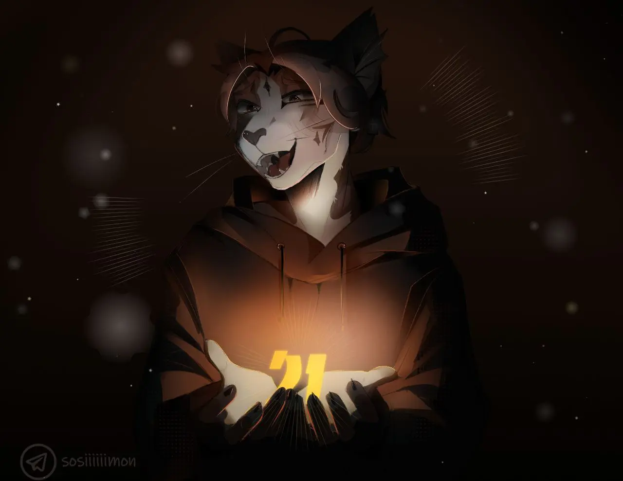 Лотерея на халявный арт в телеграм-канале