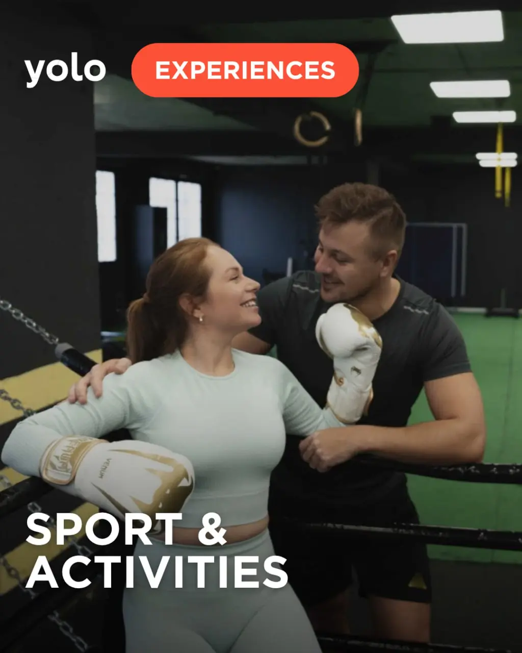 Спортивные активности и впечатления на YOLO!