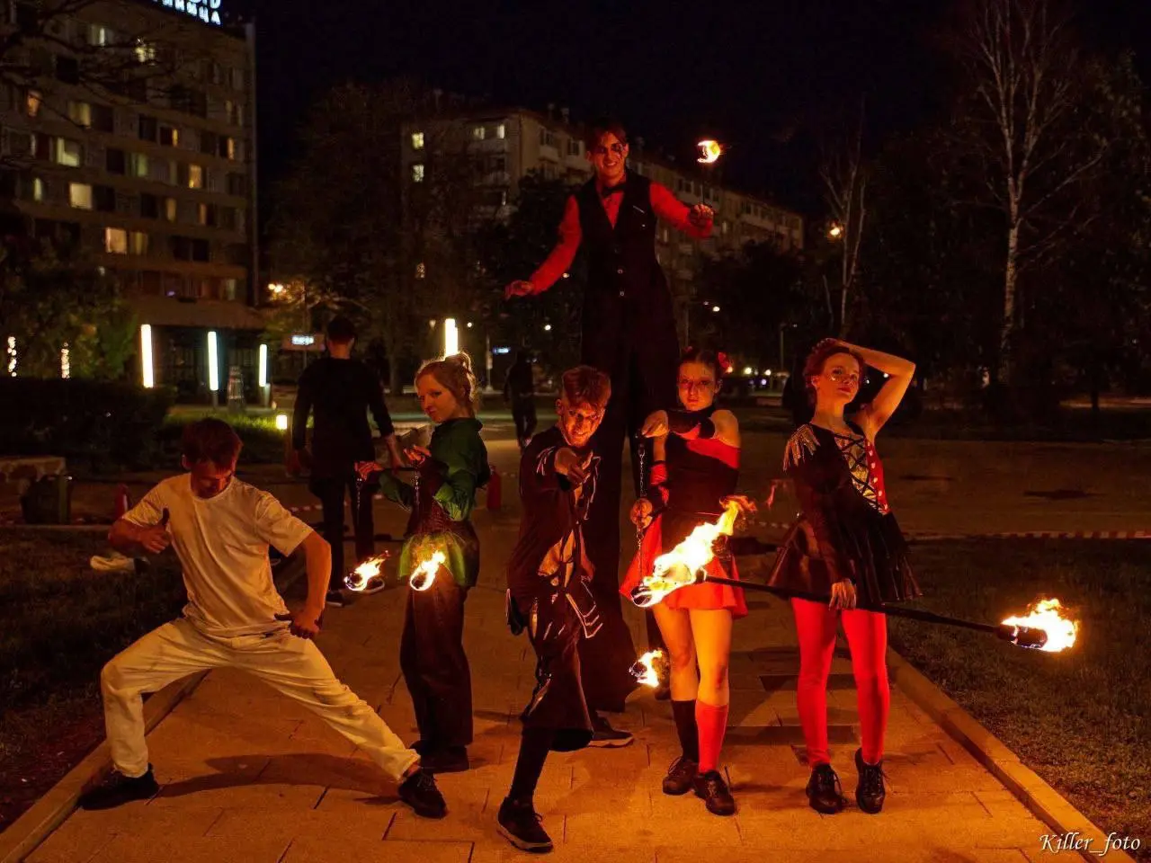 огненное шоу