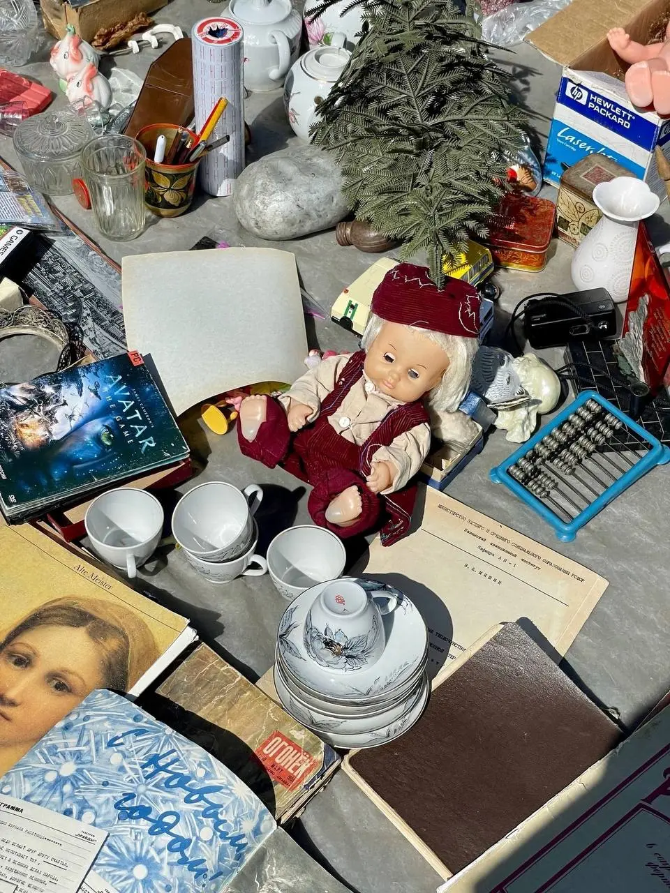 Барахолка в парк им. Тинчурина