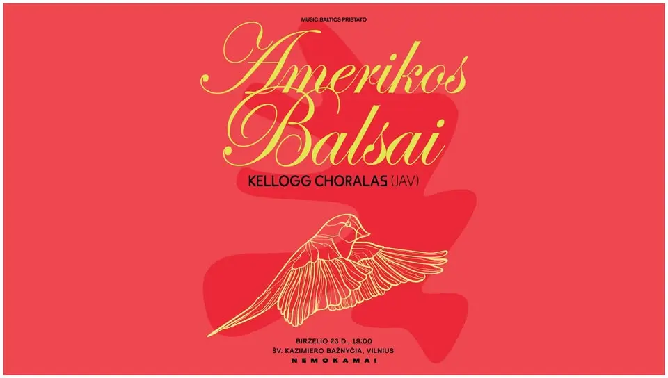 Концерт хора Kellogg Choral Union в Вильнюсе 23 июня 2025