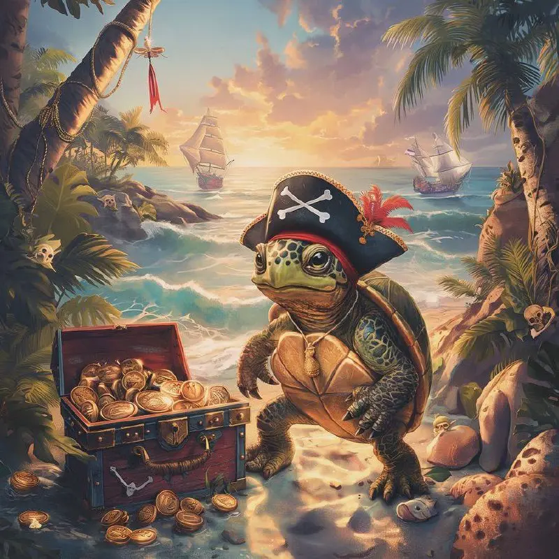 ПИРАТСКИЙ ТЕЛЕГРАММ КВЕСТ «В ПОИСКАХ ЧЕРЕПАХИ»
