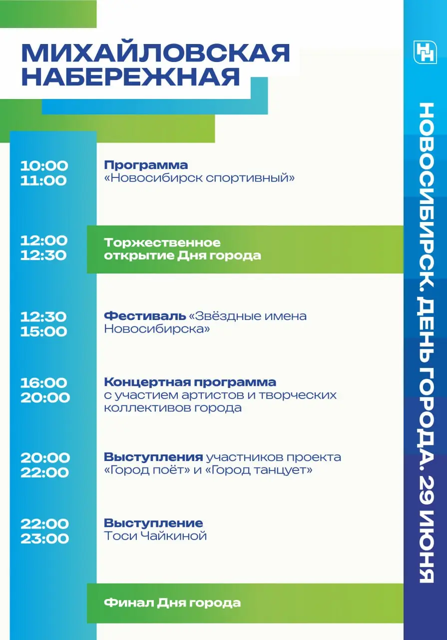 День города в Новосибирске 2025