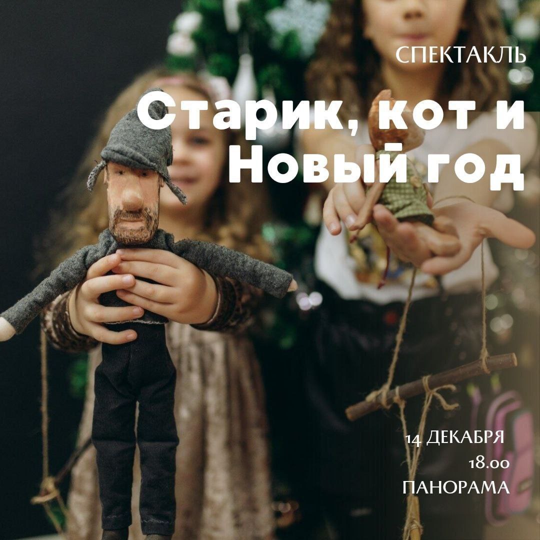 Старик и кот и Новый год