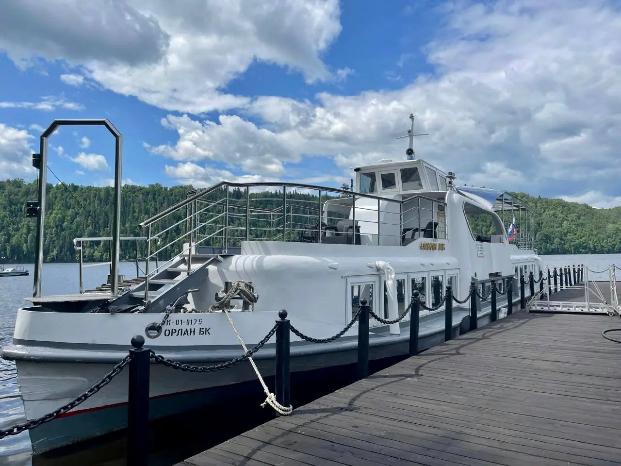 Катание на теплоходе по Павловке 28 июня