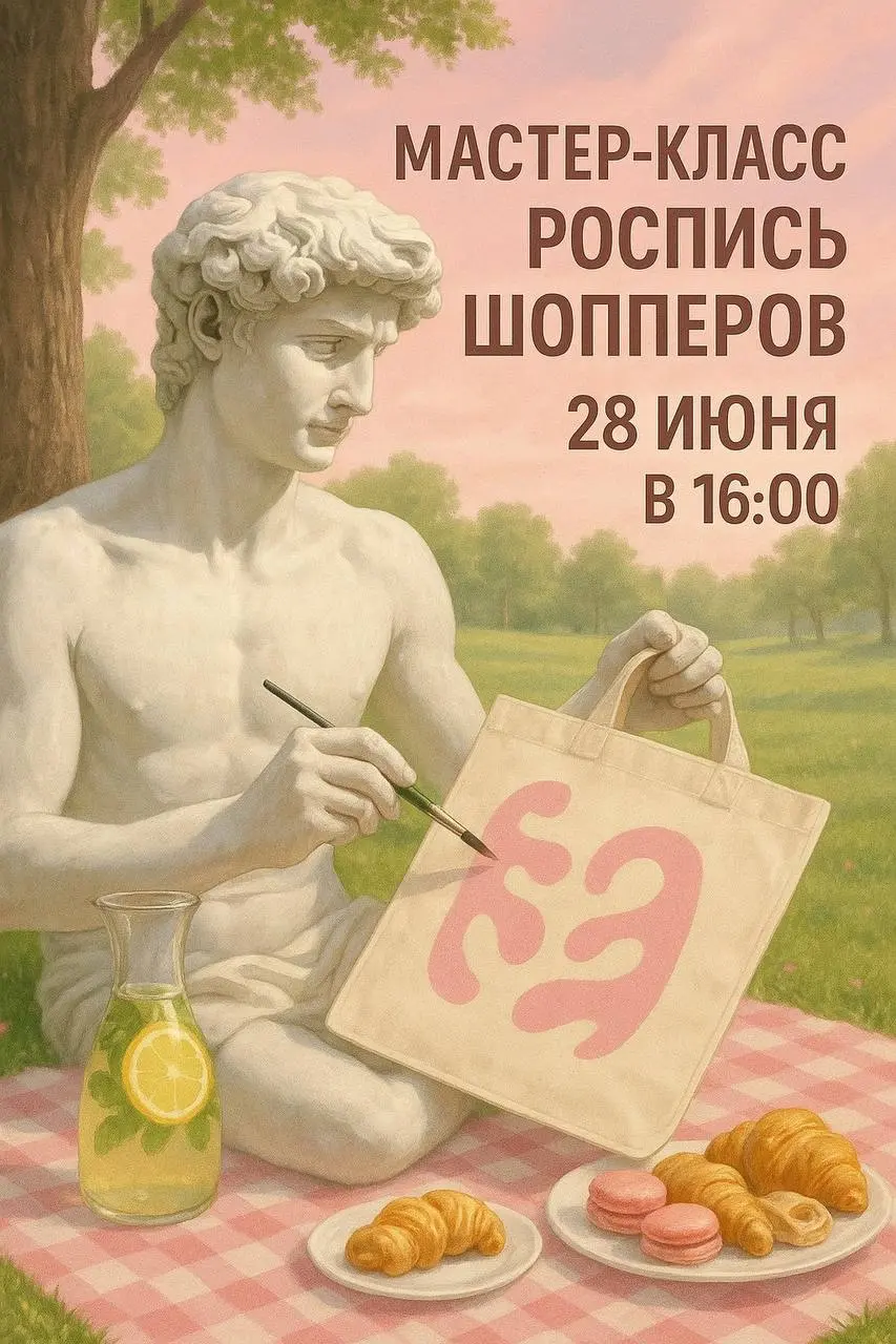 Мастер-класс по росписи шопперов
