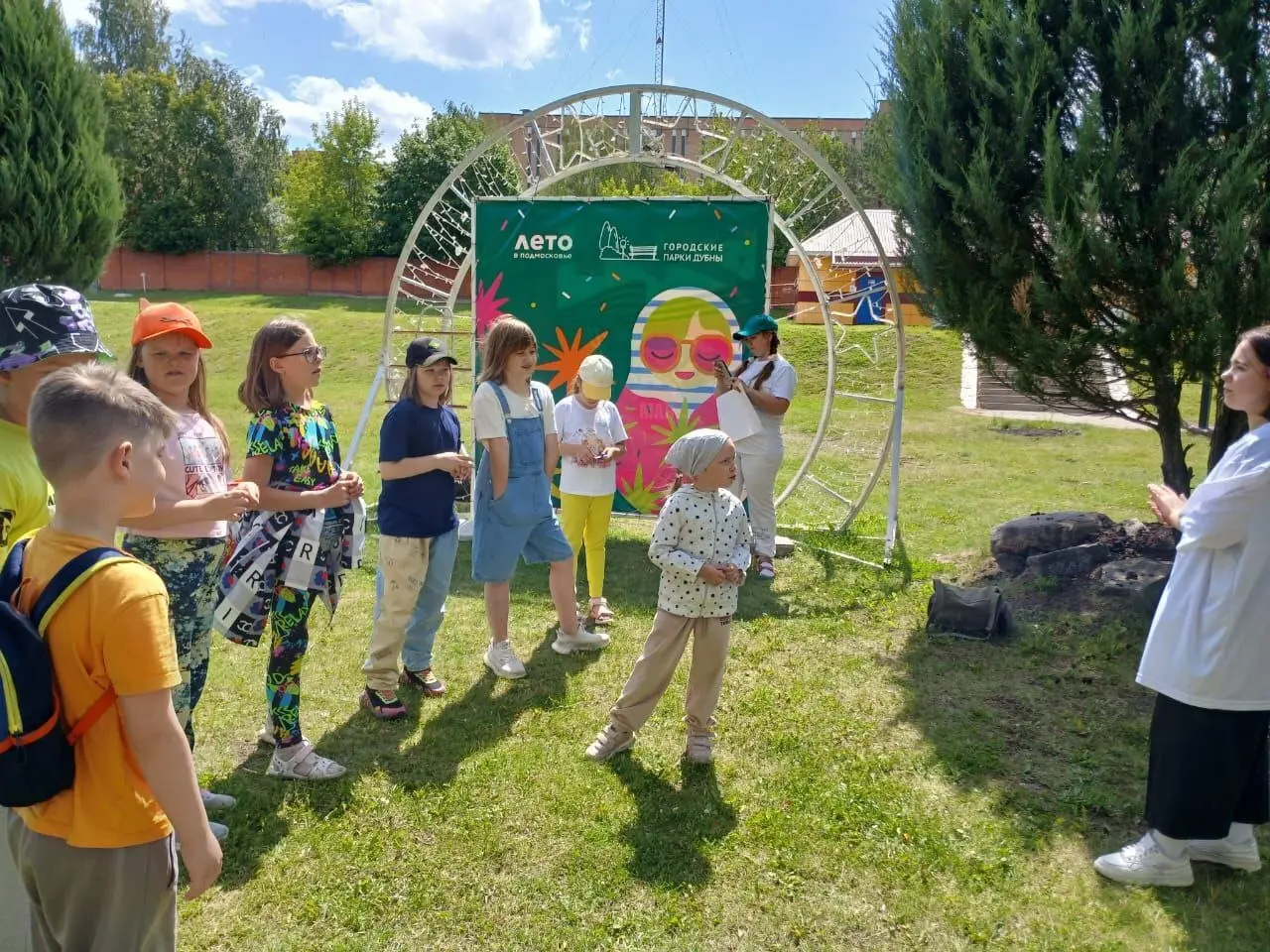 В парках Дубны активное лето!
