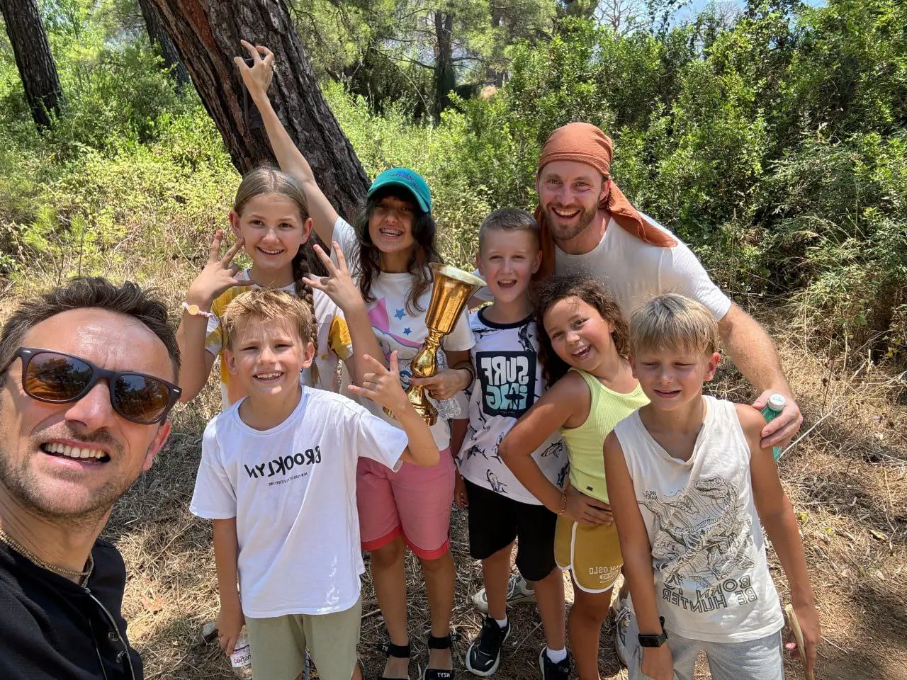 Детский лагерь в Чиралы в июле