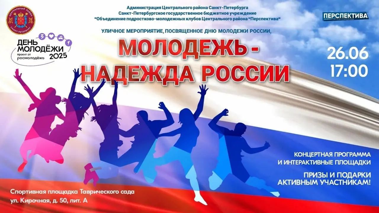 День молодёжи в разных районах города