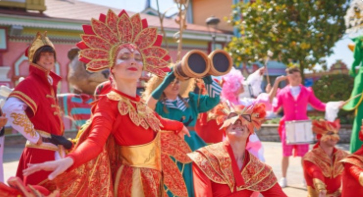 КАРНАВАЛ В СОЧИ ПАРКЕ