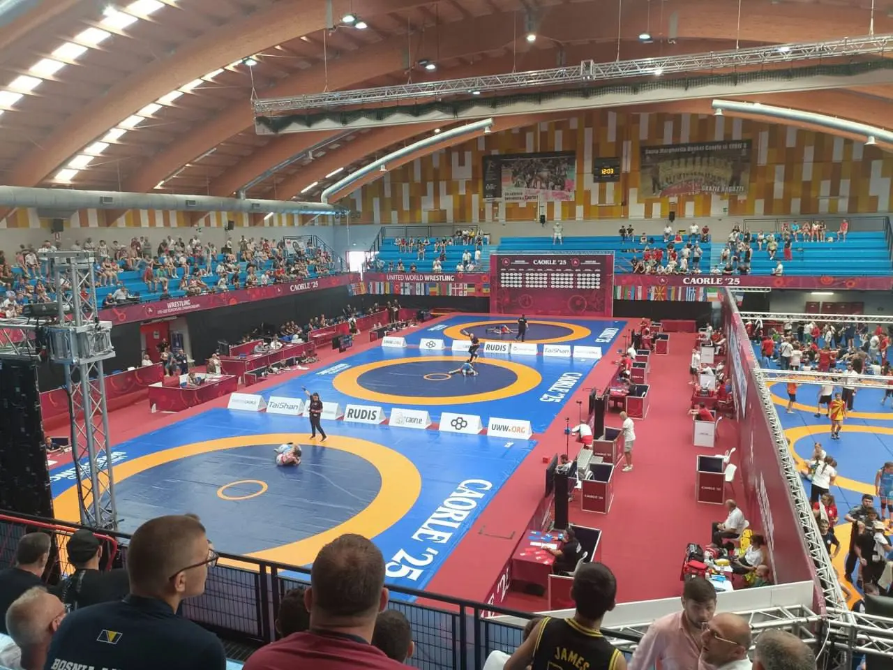 Чемпионат Европы U15 по греко-римской борьбе в Италии