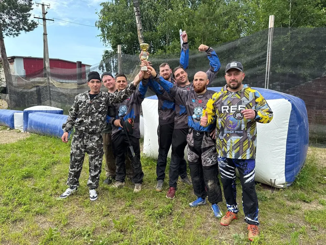 Пейнтбол вместо войны! День Молодежи в Белоярском