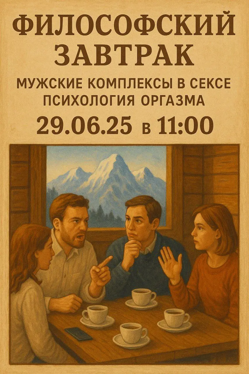 5-й Философский завтрак про секс