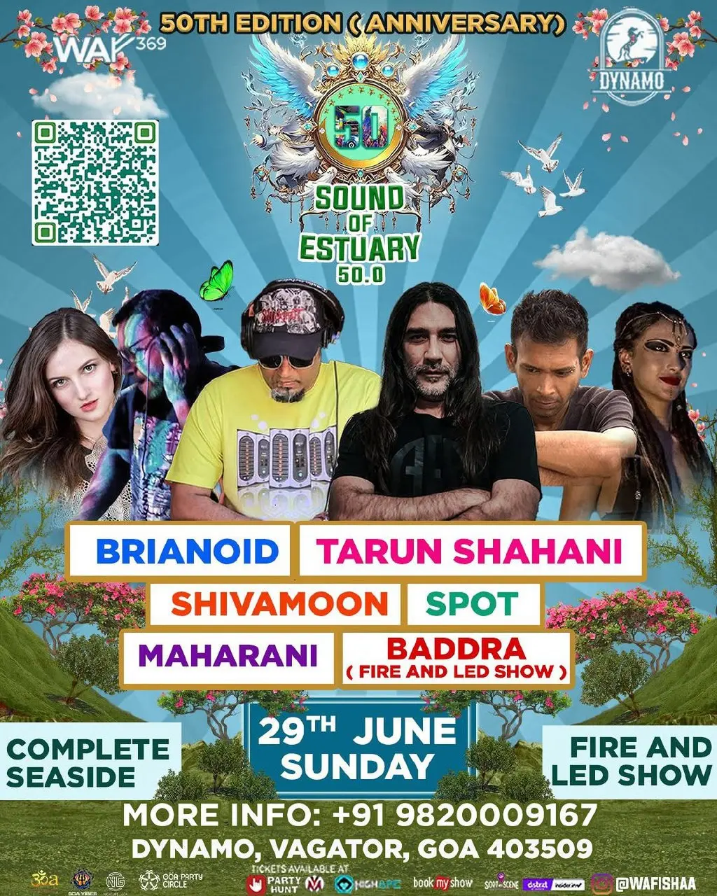 50-летие мероприятия в Вагаторе (Гоа)