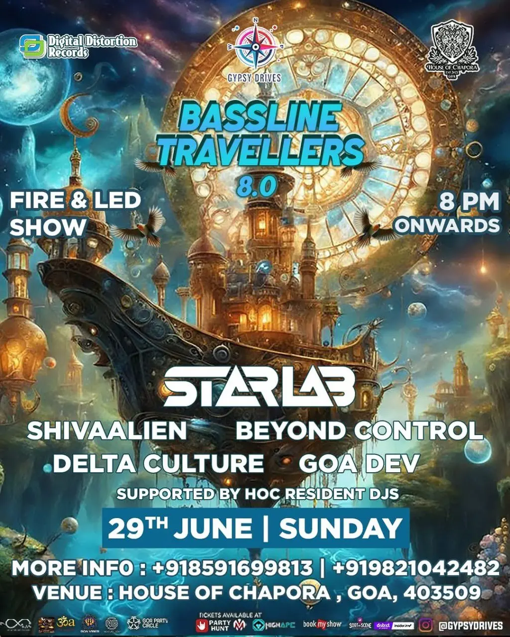 Bassline Travellers 8.0