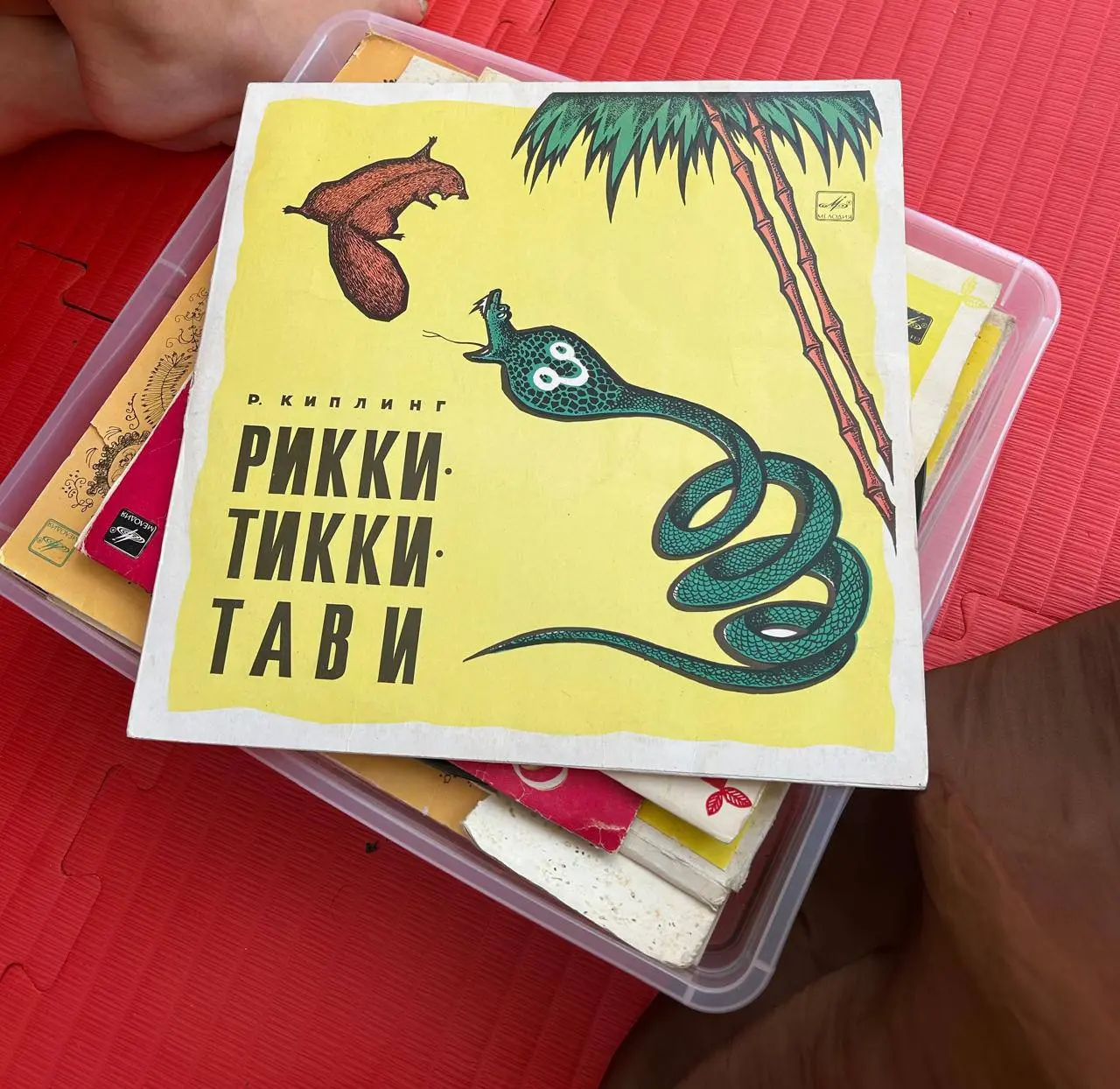 летняя досуговая площадка — знакомство со сказками на виниловых пластинках