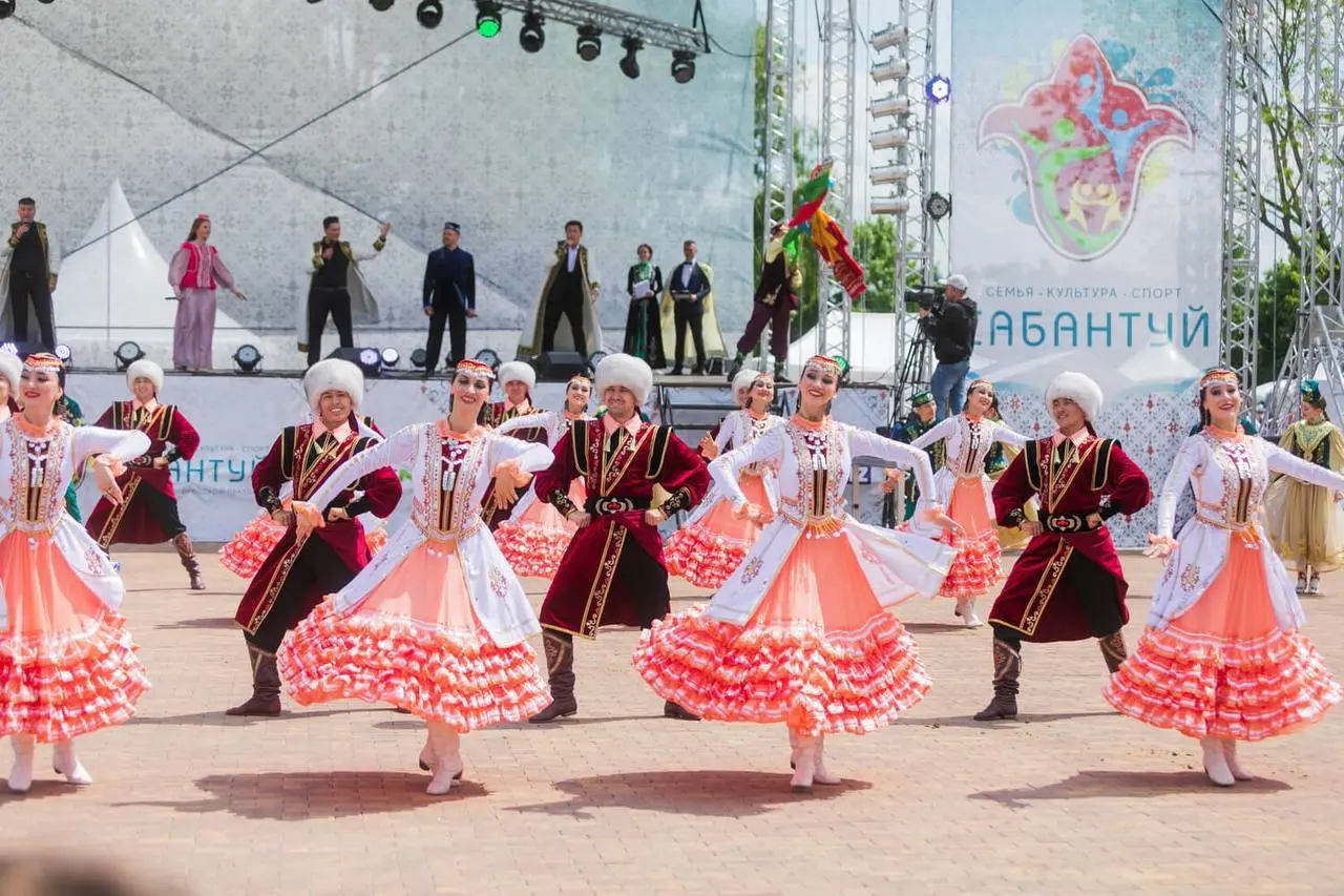 Масштабный праздник «Сабантуй» в Коломенском