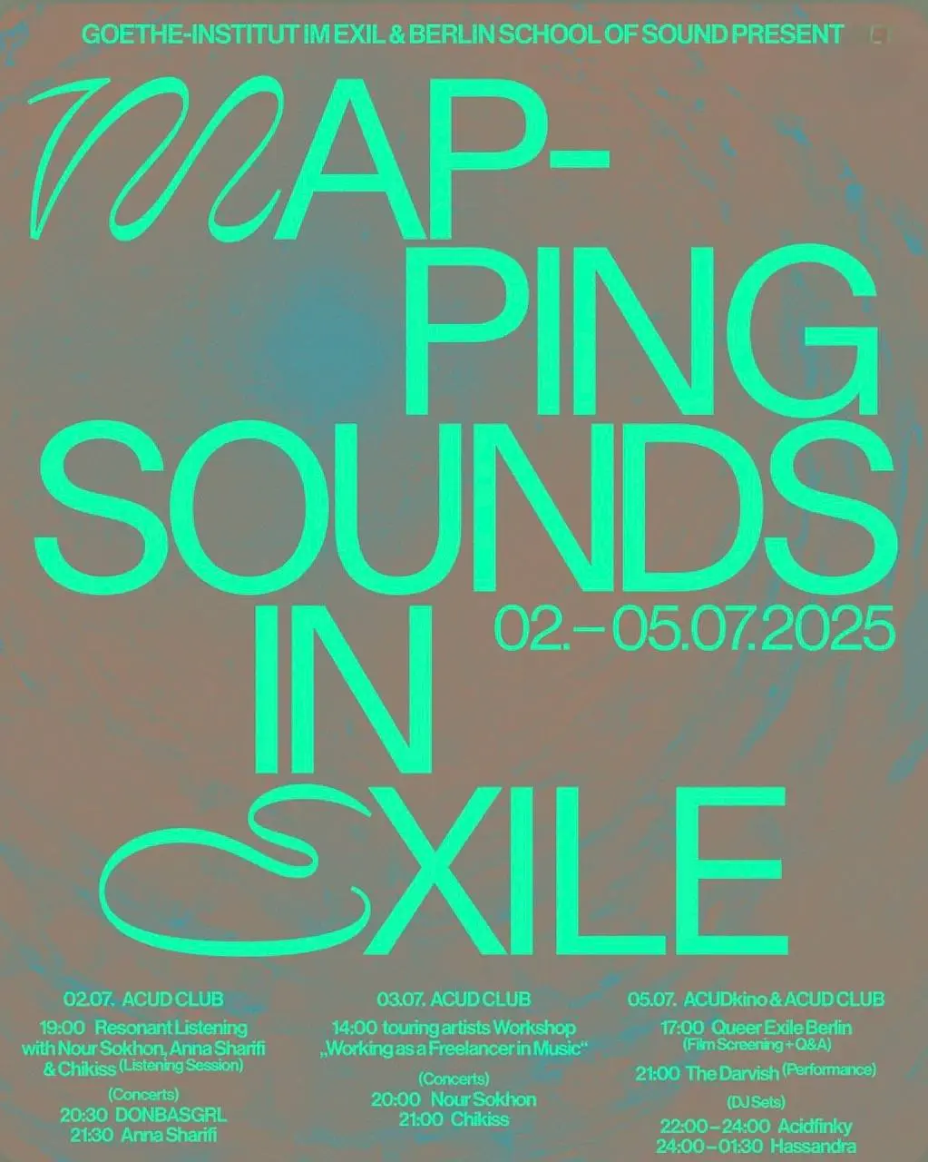 MAPPING SOUNDS IN EXILE