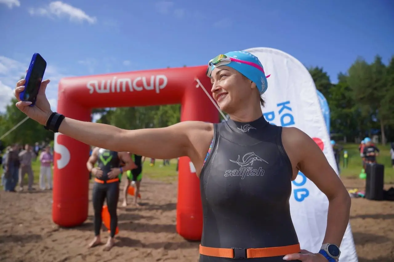 Заплывы Кубка Чемпионов Swimсup Open Water в Кинешме