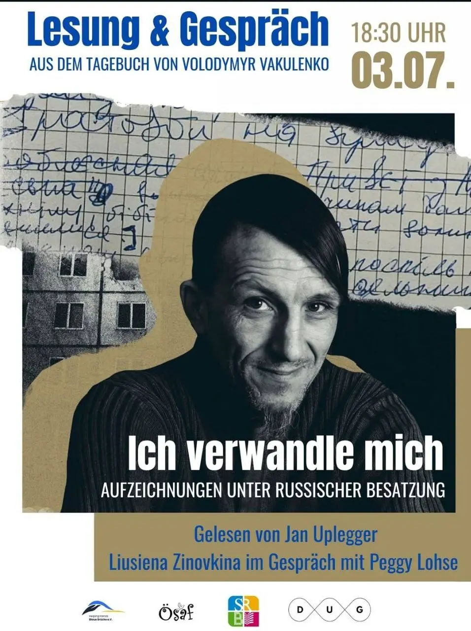 Ich verwandle mich—чтение книги и дискуссия