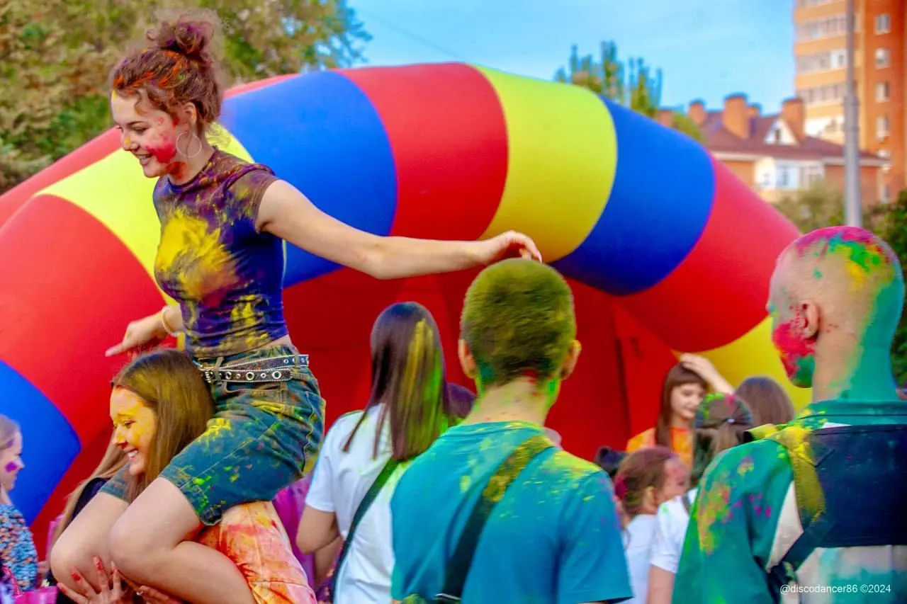 фестиваль красок 3 июля в Волгодонске