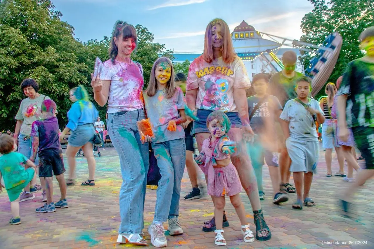 фестиваль красок 3 июля в Волгодонске