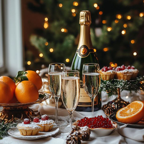 Завтрак с шампанским