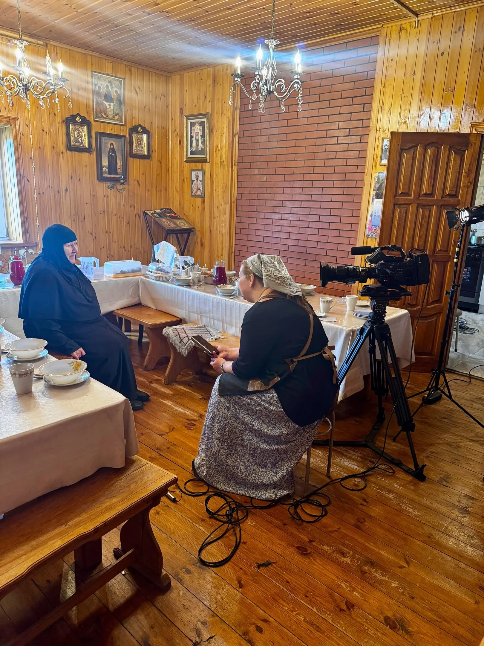 Празднование памяти блаженной Евфросинии 16 июля в Свято-Казанском женском монастыре