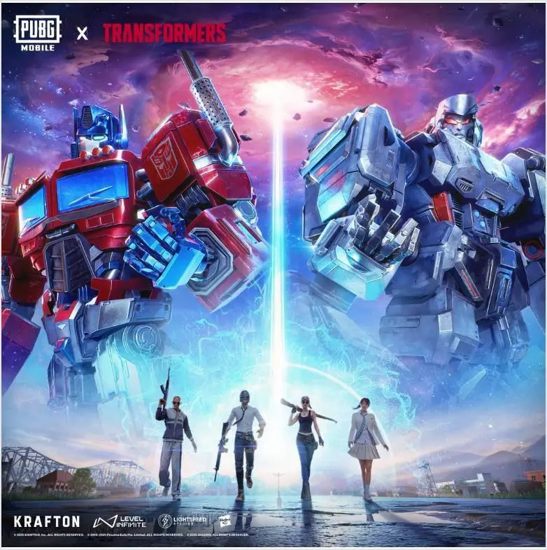 Трансформеры в PUBG Mobile: Битва за Кибертрон!