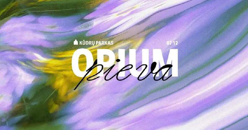 Бесплатная дневная танцевальная вечеринка в парке Kūdrų и ночной в клубе Opium
