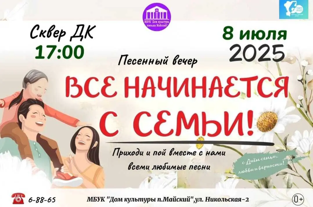 День Семьи, любви и верности 8 июля