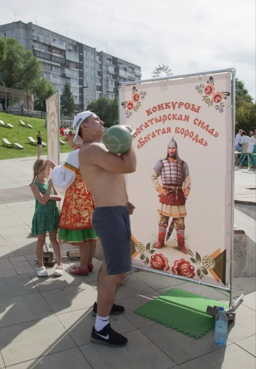 Праздник русской культуры в Красноярске, посвященный Дню Крещения Руси