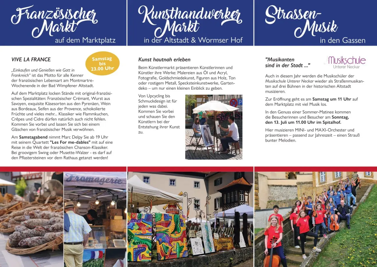 МОНМАРТР В BAG WIMPFEN