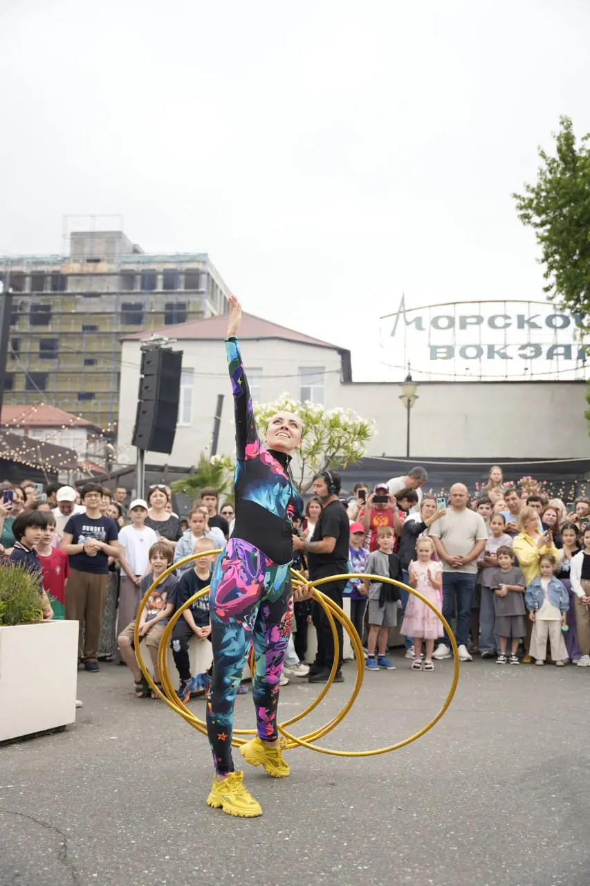 Созвездие смелых, засияло на дне города Сухума