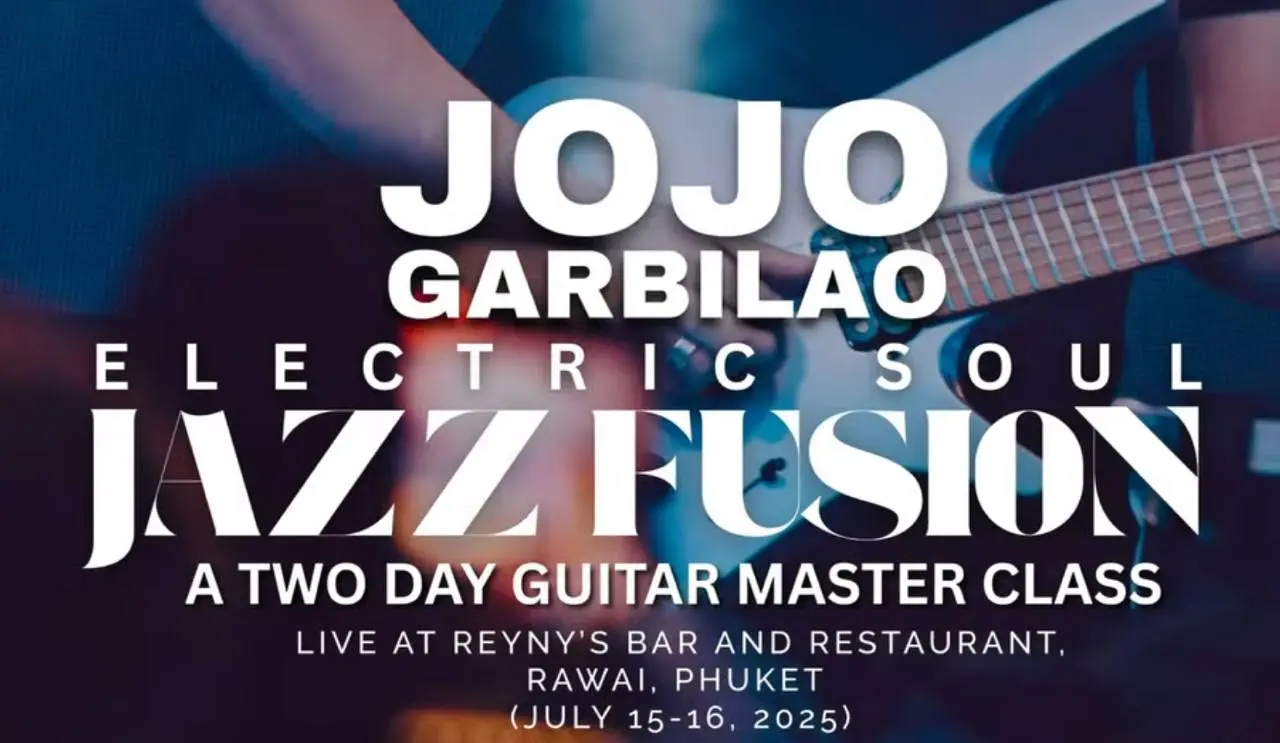 SHRED. FUSE. INSPIRE. – Мастер-класс по гитаре с Jojo Garbilao