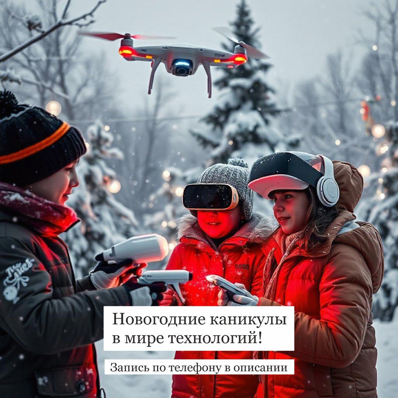 Зимний лагерь «TechnoLand»