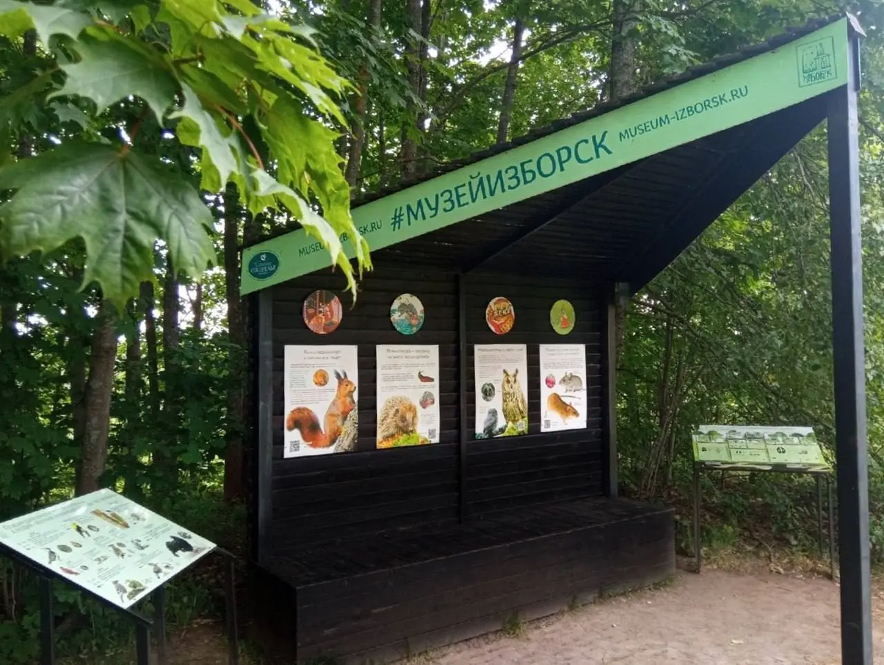 Новая экспозиция «Сказки о животных и птицах» в Изборске