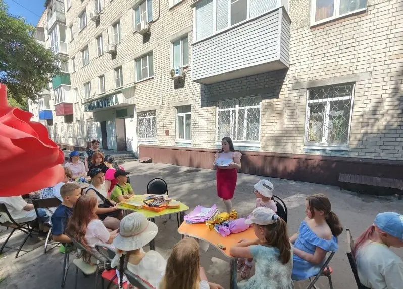 Читающие дворики в рамках губернаторского проекта «Пензенское лето»