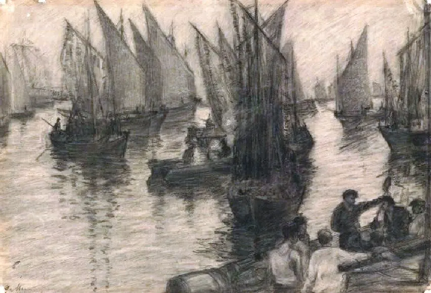 выставка графики «Труженики моря»