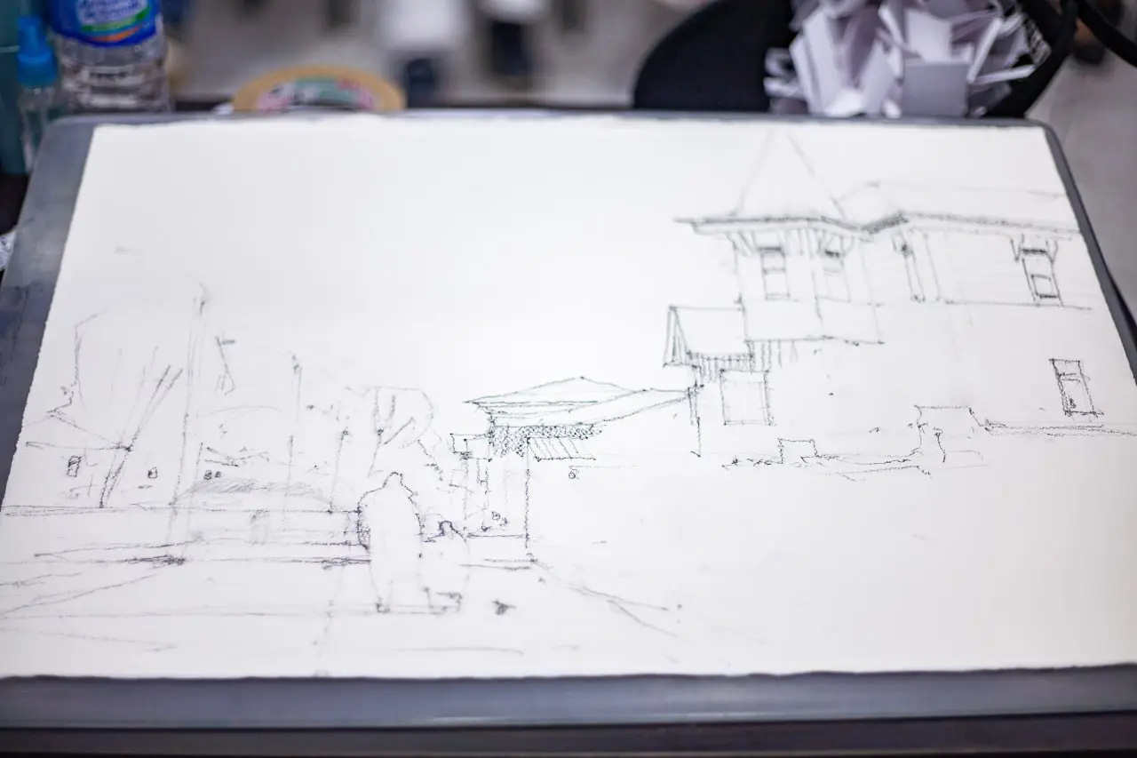 Демонстрационные мастер-классы по каллиграфии и живописи в "Титовой Арене" 23 июля