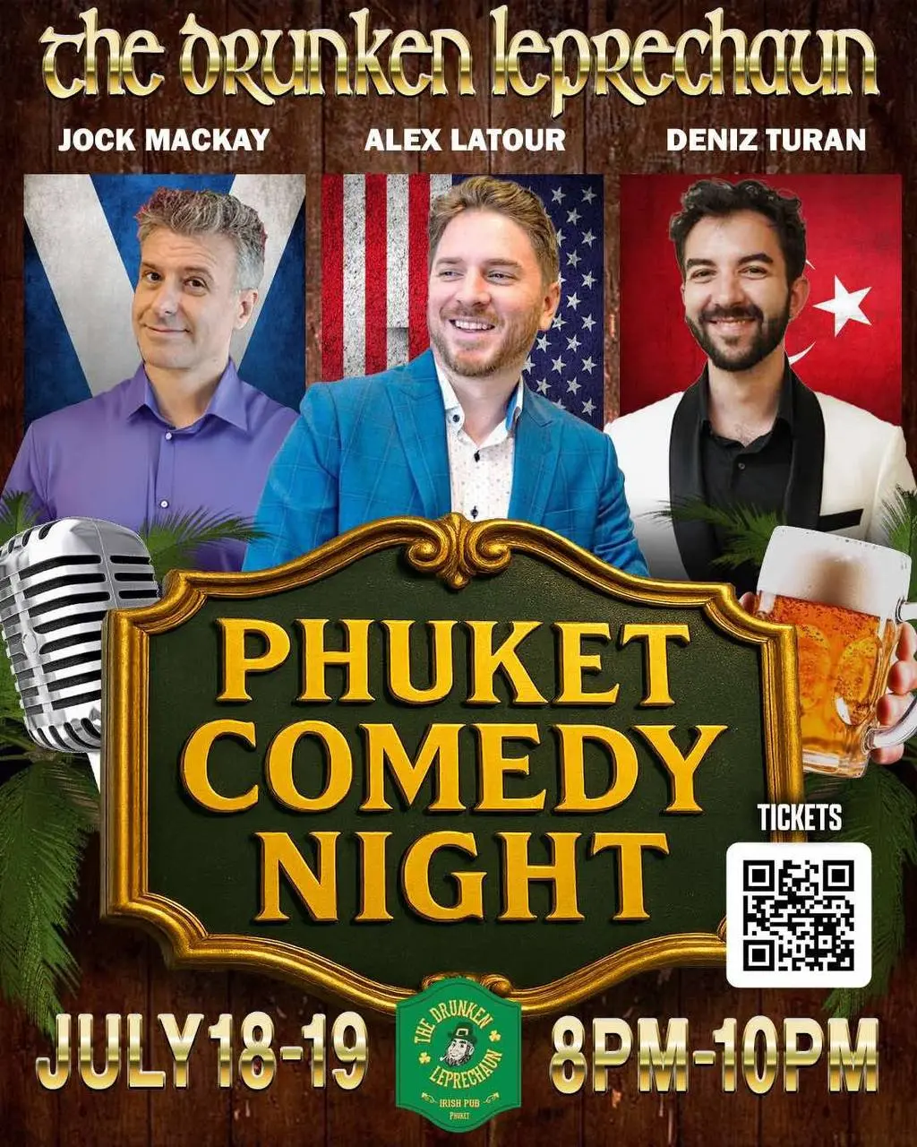 INTERNATIONAL COMEDY NIGHT – PHUKET
