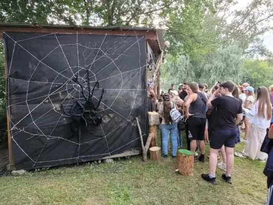 Ночь в зоопарке